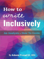 How To Write Inclusively: An Analysis & How To Guide