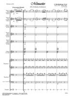 Minuetto - orchestra scolastica smim/liceo (partitura): Op.11 n°5