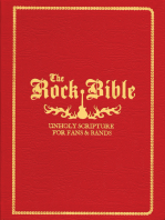 The Rock Bible: Unholy Scripture for Fans and Bands+H10