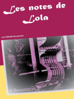 Les notes de Lola: ou la Mélodie des pensées