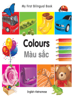 My First Bilingual Book–Colours (English–Vietnamese)