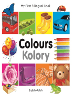 My First Bilingual Book–Colours (English–Polish)