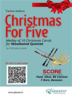 Woodwind Quintet "Christmas for five" Medley (score)