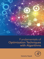 Fundamentals of Optimization Techniques with Algorithms