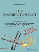 The Washington Post - Woodwind Quintet score & parts: March