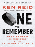 One to Remember: Stories from 39 Members of the NHL’s One Goal Club