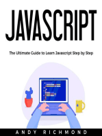 Javascript: The Ultimate Guide to Learn Javascript Step by Step