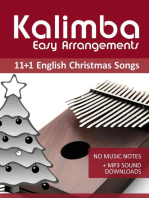Kalimba Easy Arrangements - 11+1 English Christmas songs: Kalimba Songbooks, #10