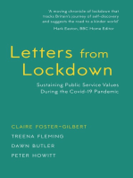 Letters from Lockdown: Sustaining Public Service Values During the Covid-19 Pandemic