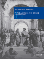 A pedagogia no Brasil: História e teoria