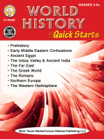 World History Quick Starts Workbook, Grades 4 - 12