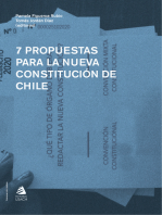 7 propuestas para la nueva constitución de Chile