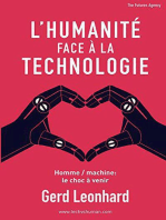 L'Humanité Face à la Technologie: Homme / machine: le choc à venir (French Edition)