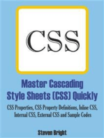 Master Cascading Style Sheets (CSS) Quickly