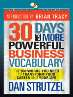 30 Days to a More Powerful Business Vocabulary: The 500 Words You Need to Transform Your Career and Your Life