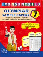 Olympiad Sample Paper 7: Useful for Olympiad conducted at School, National & International levels
