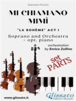 Mi chiamano Mimì - soprano and orchestra (Parts): "La bohème" act I