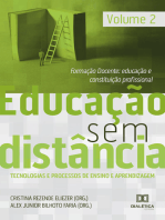 Educação Sem Distância Volume 2: formação docente: educação e constituição profissional