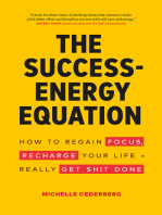 The Success-Energy Equation: How to Regain Your Focus, Recharge Your Life and Really Get Sh!t Done