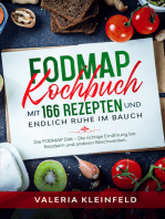 FODMAP Kochbuch mit 166 Rezepten und endlich Ruhe im Bauch: Die FODMAP Diät - Die richtige Ernährung bei Reizdarm und anderen Beschwerden