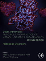 Emery and Rimoin’s Principles and Practice of Medical Genetics and Genomics: Metabolic Disorders