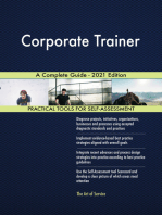 Corporate Trainer A Complete Guide - 2021 Edition