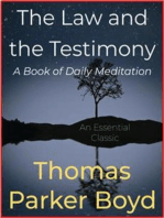 The Law and the Testimony