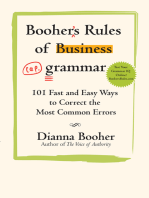 Booher's Rules of Business Grammar