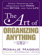 The Art of Organizing Anything