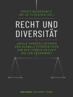 Recht und Diversität: Lokale Konstellationen und globale Perspektiven von der Frühen Neuzeit bis zur Gegenwart