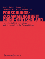 Forschungszusammenarbeit China-Deutschland: Interdisziplinäre Zugänge und transkulturelle Perspektiven