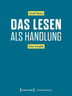 Das Lesen als Handlung: Eine Ästhetik