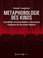 Metaphorologie des Kinos: Sprachbilder und Intermedialität im literarischen Kinodiskurs der Klassischen Moderne