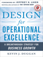 Design for Operational Excellence: A Breakthrough Strategy for Business Growth: A Breakthrough Strategy for Business Growth