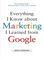 Everything I Know about Marketing I Learned From Google