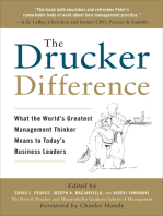 The Drucker Difference: What the World's Greatest Management Thinker Means to Today's Business Leaders