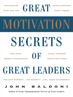 Great Motivation Secrets of Great Leaders