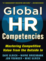 Global HR Competencies: Mastering Competitive Value from the Outside-In