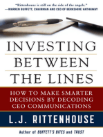 Investing Between the Lines (PB)