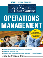 The McGraw-Hill 36-Hour Course: Operations Management
