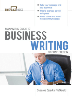 Manager's Guide To Business Writing 2/E