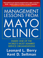 Management Lessons from the Mayo Clinic (PB)