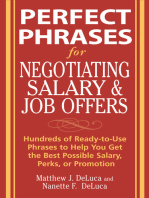 Perfect Phrases for Negotiating Salary and Job Offers