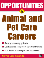 Opportunities in Animal and Pet Careers