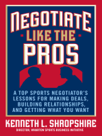 Negotiate Like the Pros