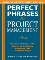 Perfect Phrases for Project Management