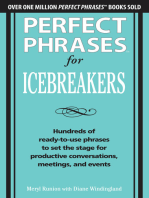 Perfect Phrases for Icebreakers