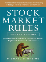 Stock Market Rules