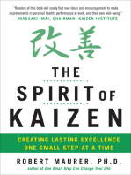 The Spirit of Kaizen: Creating Lasting Excellence One Small Step at a Time: Creating Lasting Excellence One Small Step at a Time (EBOOK)