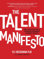 The Talent Manifesto (PB): How Disrupting People Strategies Maximizes Business Results